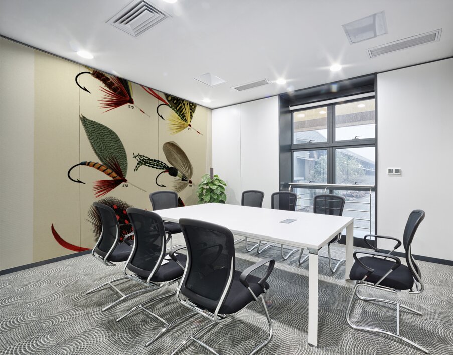 Bass Flies  Wall Printing