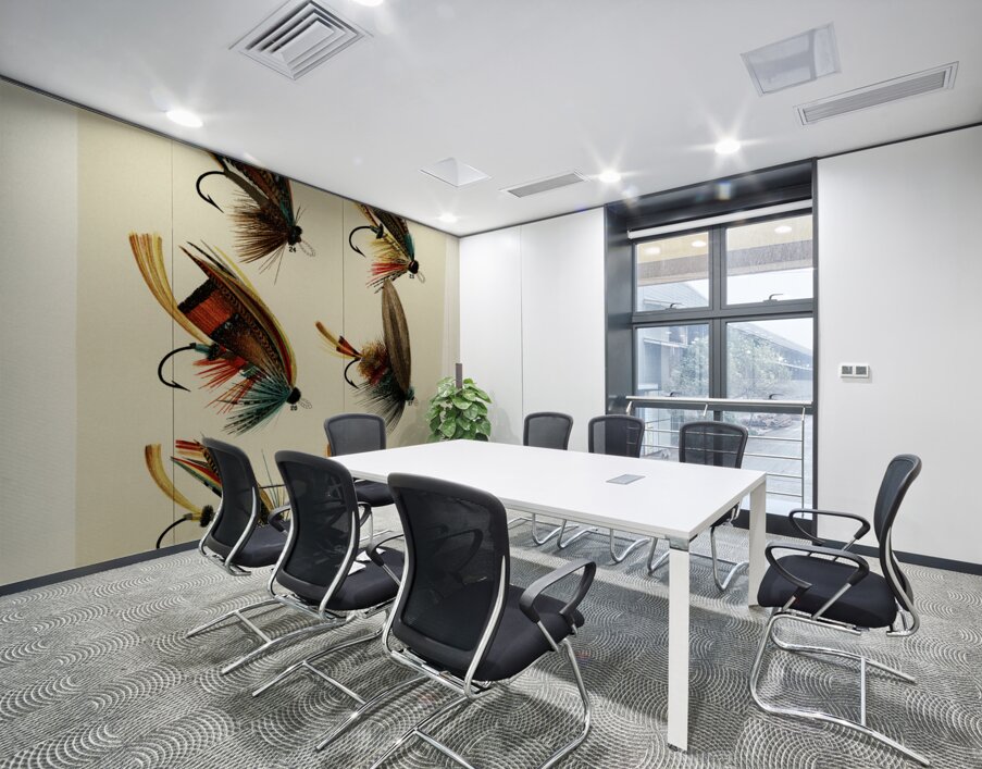 Salmon Flies  Wall Printing