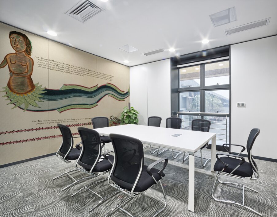 Illustrations of a siren and lobster found in the Moluccas Indonesia and the East Indies by Louis Renard 1678 -1746 from Histoire naturelle des plus rares curiositez de la mer des Indes 1754. Wall Printing