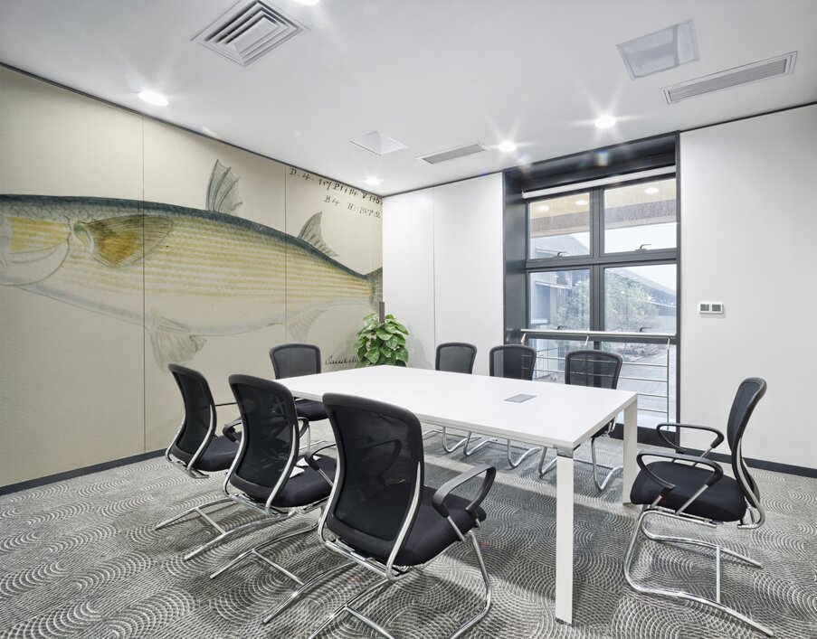 Antique fish myxus elongatus sand mullet South Pacific Fishes by Frank Edward Clarke 1849-1899.  Wall Printing