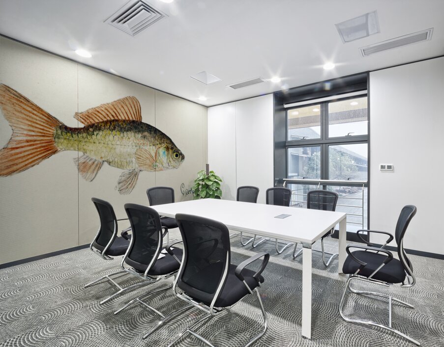 Antique fish Goldfish South Pacific Fishes by Frank Edward Clarke 1849-1899.  Wall Printing