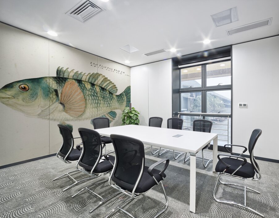 Antique fish Wrasse South Pacific Fishes by Frank Edward Clarke 1849-1899.  Wall Printing