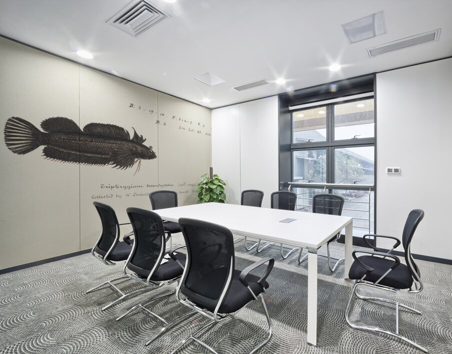 Antique fish latridopsis forsteri copper moki South Pacific Fishes by Frank Edward Clarke 1849-1899.  Wall Printing