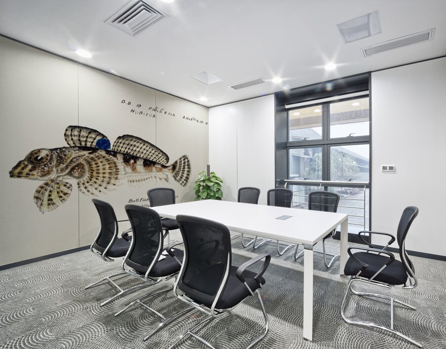 Antique Thornfish South Pacific Fishes by Frank Edward Clarke 1849-1899.  Wall Printing