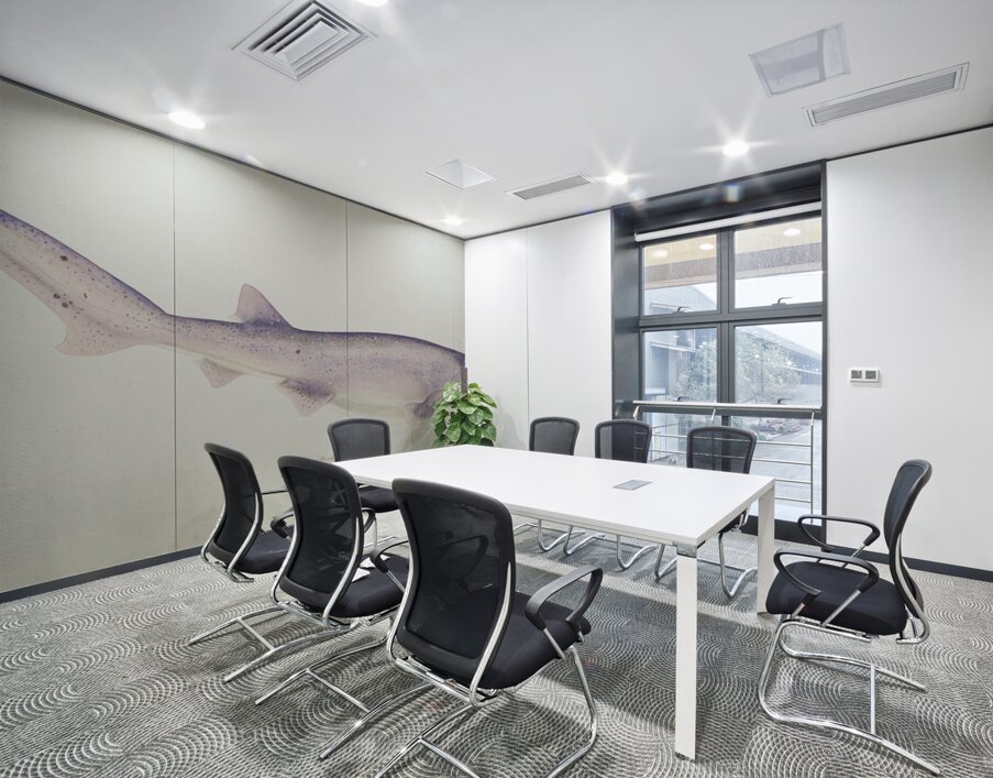 Antique fish Tiger Shark South Pacific Fishes by Frank Edward Clarke 1849-1899.  Wall Printing