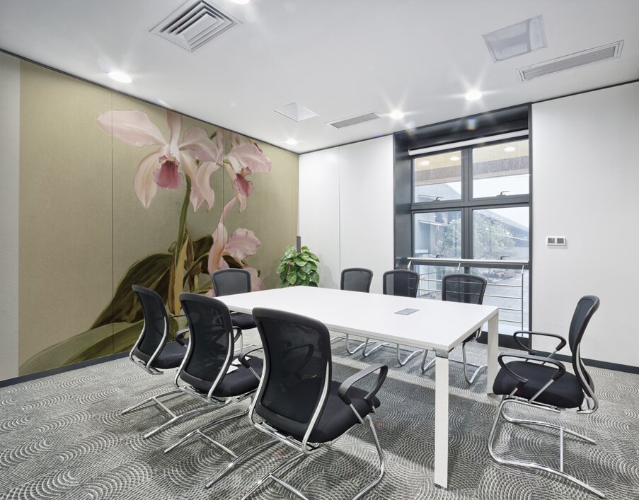 Cattleya victoria regina from Reichenbachia Orchids 1888-1894 illustrated by Frederick Sander 1847-1920.  Wall Printing