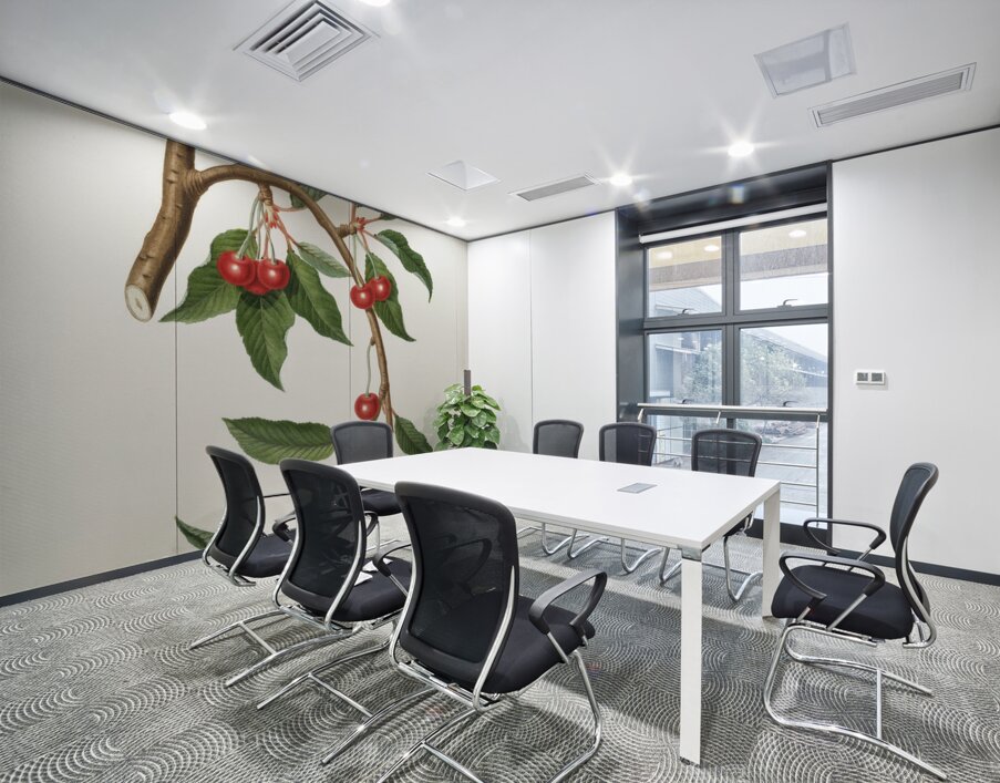 Cherry Ciliegio visciolino from Pomona Italiana 1817 - 1839 by Giorgio Gallesio 1772-1839.  Wall Printing