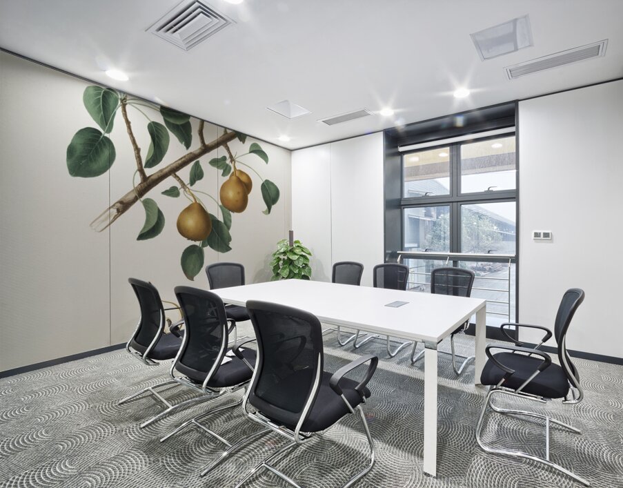 Seckel pear Pyrus × serrulata from Pomona Italiana 1817 - 1839 by Giorgio Gallesio 1772-1839.  Wall Printing