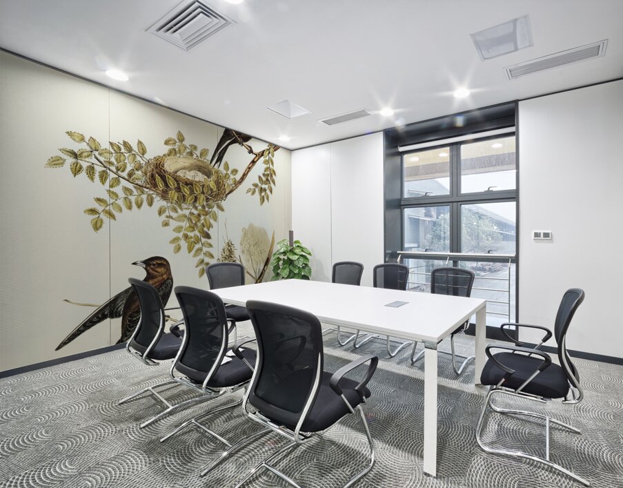 Wood Swallow Artamus sordid illustrated by Elizabeth Gould 1804–1841 for John Gould’s 1804-1881 Birds of Australia  Wall Printing