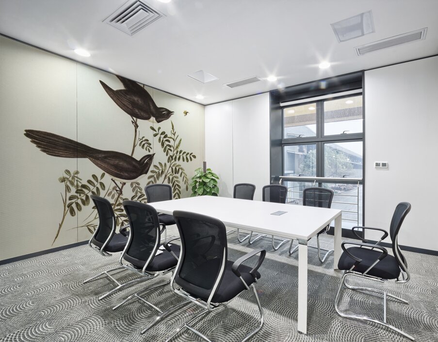 Black Fantailed Flycatcher Rhipidura Motacilloides illustrated by Elizabeth Gould 1804–1841 for John Gould’s 1804-1881 Birds of Australia  Wall Printing