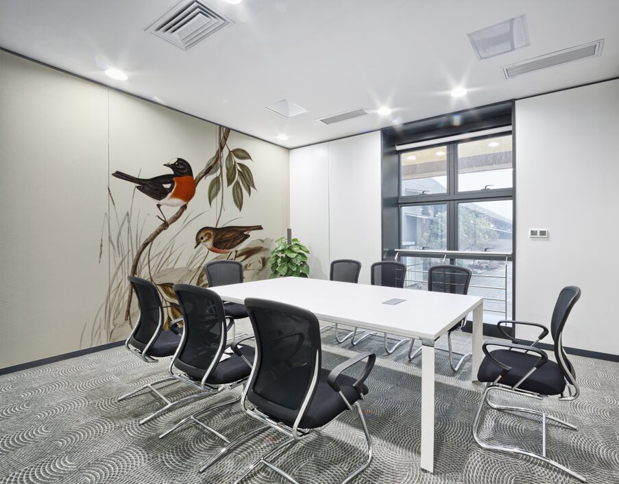 Norfolk Island Robin Petroica erythrogastra illustrated by Elizabeth Gould 1804–1841 for John Gould’s 1804-1881 Birds of Australia  Wall Printing