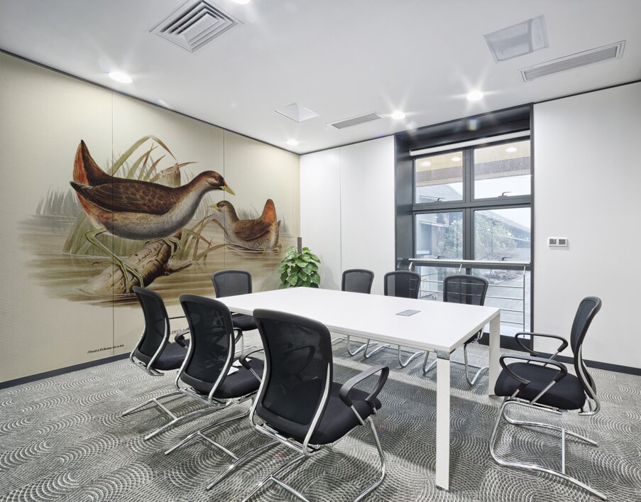 Rufous-vented Gallinule Gallinula ruficrissa illustrated by Elizabeth Gould 1804–1841 for John Gould’s 1804-1881 Birds of Australia  Wall Printing