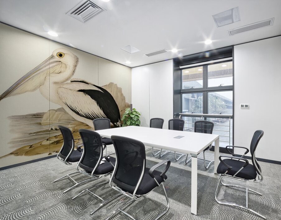 Australian Pelican Pelecanus conspicillatus illustrated by Elizabeth Gould 1804–1841 for John Gould’s 1804-1881 Birds of Australia  Wall Printing