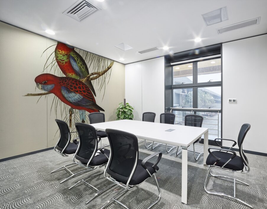 Pennants Parakeet Platycercus Pennantii illustrated by Elizabeth Gould 1804–1841 for John Gould’s 1804-1881 Birds of Australia  Wall Printing