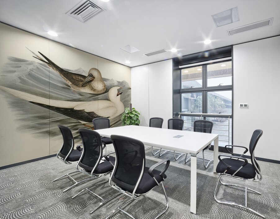 Red-legged Gannet Sula piscator illustrated by Elizabeth Gould 1804–1841 for John Gould’s 1804-1881 Birds of Australia  Wall Printing