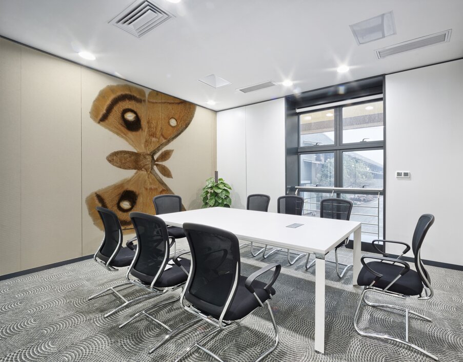 Polyphemus Moth Telea Polyphemus from Moths and Butterflies of the United States 1900 by Sherman F. Denton 1856-1937.  Wall Printing