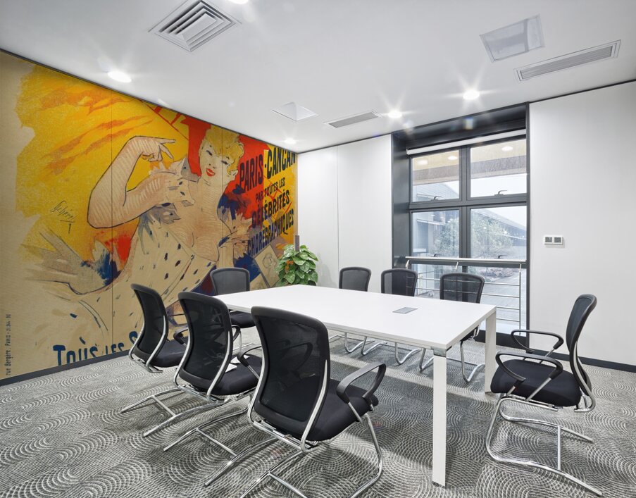 Moulin Rouge Paris-Cancan 1890 Poster by Jules Chéret Wall Printing