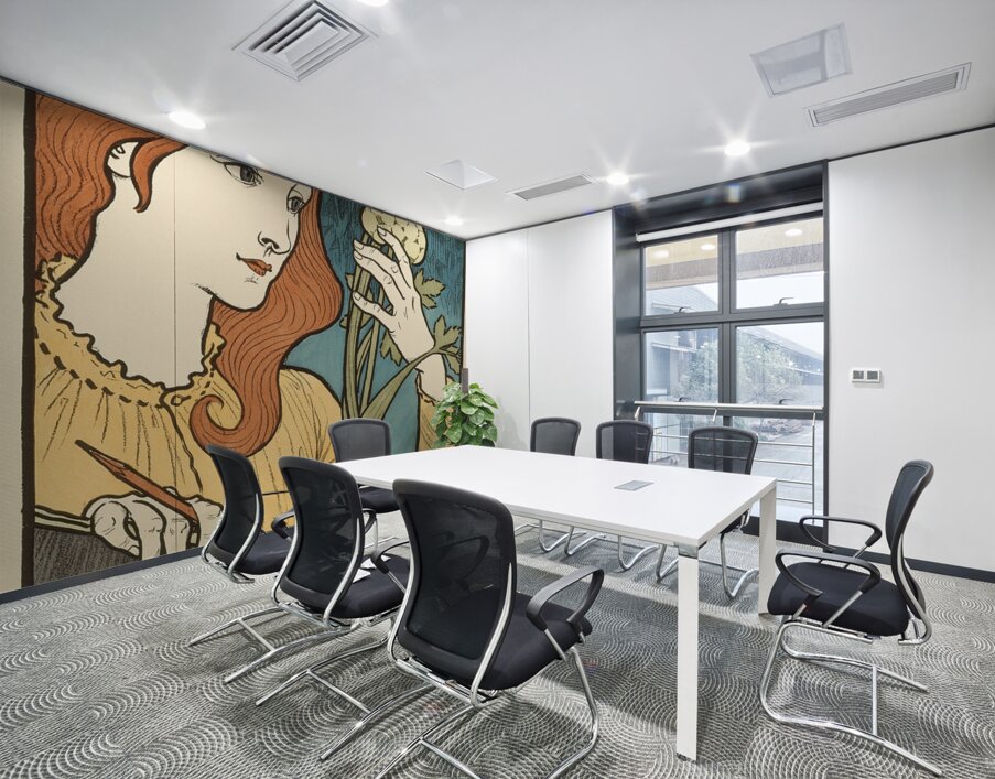 Salon des Cent 1894 Illustration by Eugène Samuel Grasset Wall Printing