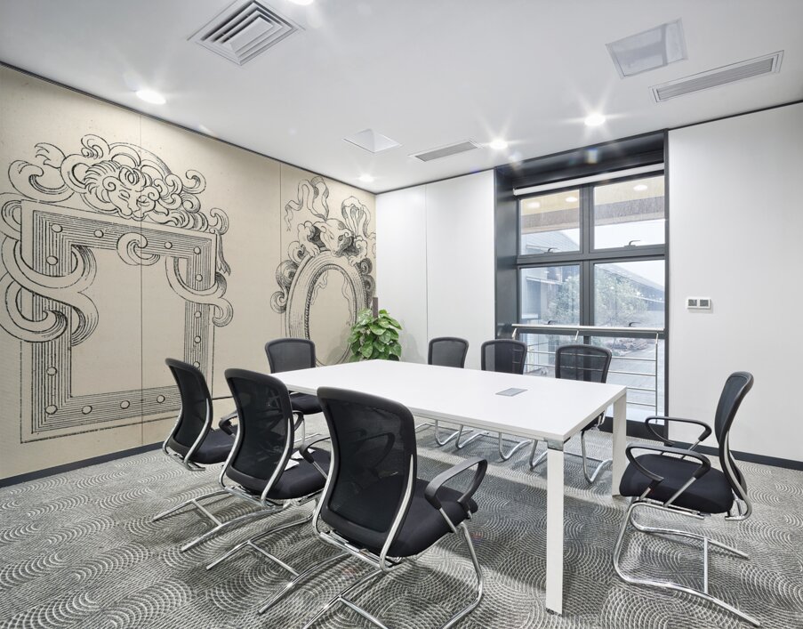 Antique Chinese illustration. 1888 edition Lornement Polychrome by Albert Racine 1825–1893. Wall Printing