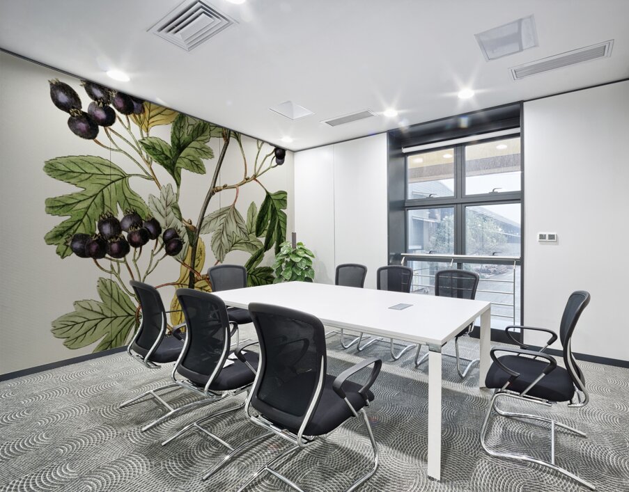 Broad-leaved thorn from Edwards Botanical Register 1829-1847  by Sydenham Edwards John Lindley and James Ridgway. Wall Printing