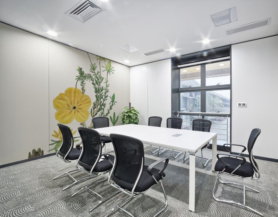 Long-stalked ledocarpum from Edwards Botanical Register 1829-1847  by Sydenham Edwards John Lindley and James Ridgway. Wall Printing