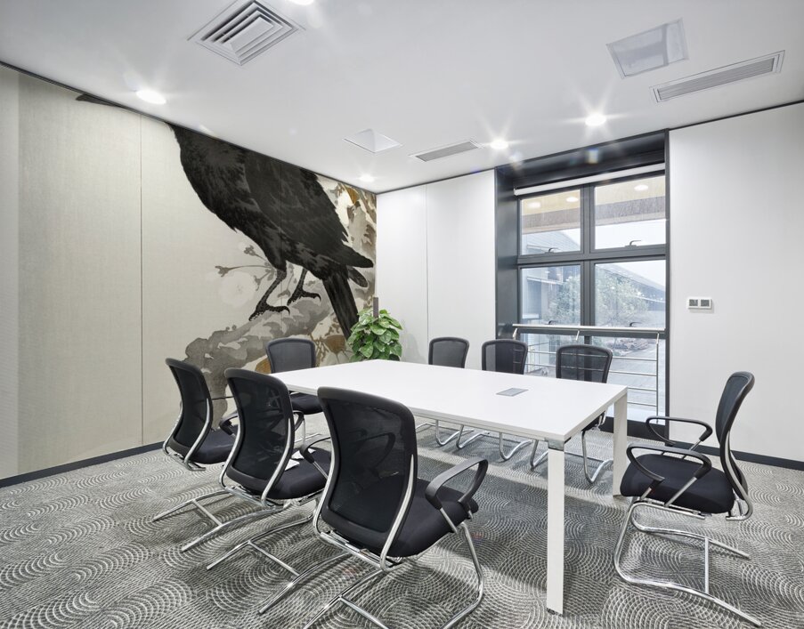 A crow and the full moon 1900-1930 by Ohara Koson 1877-1945. Wall Printing