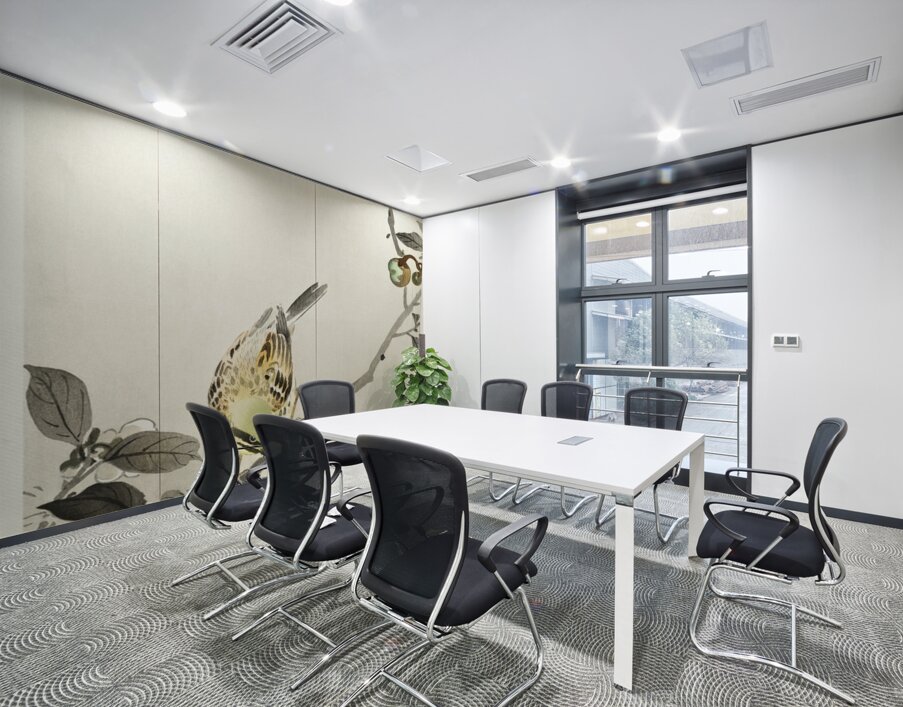 Bunting on blossom branch 1900 - 1930 by Ohara Koson 1877-1945. Wall Printing