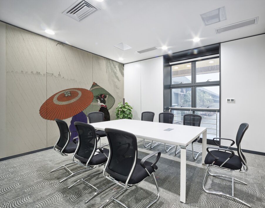 Two women in the rain 1925 - 1936 by Ohara Koson 1877-1945. Wall Printing