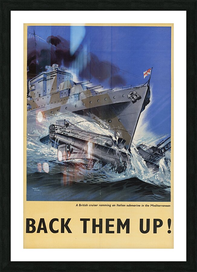 The Merchant Service is Silent Too! Picture Frame print