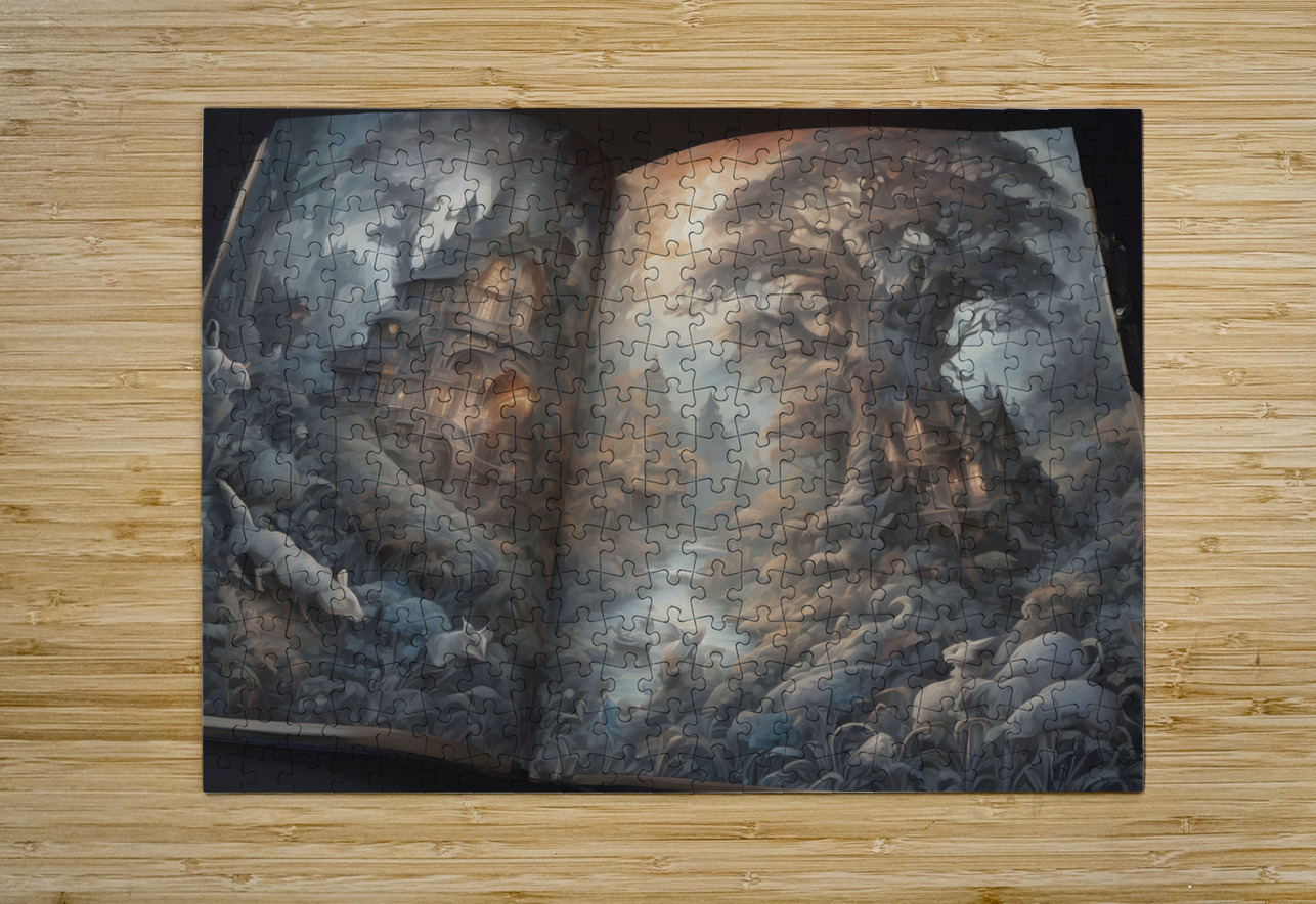 Fantasy Fable Book By ISHISH IStockHistory com Puzzle printing