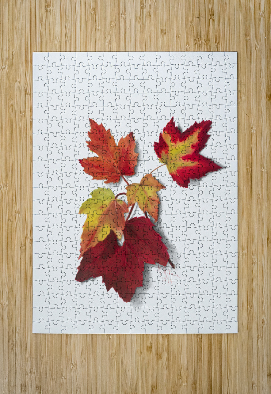 Autumn Leaves 1874 IStockHistory com Puzzle printing