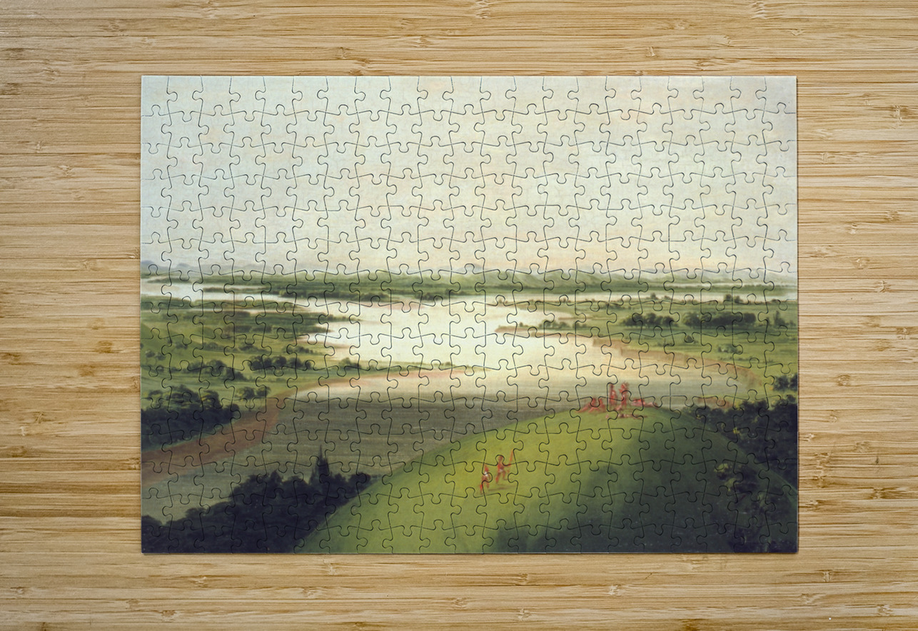 Mouth Of The Platte River 900 Miles Above St. Louis 1832 IStockHistory com Puzzle printing