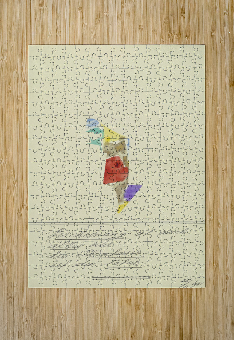 ‘Erscheinung ist doch alles nur …’ 1931  My Pictures Become Wilder and Wilder By John Elsas IStockHistory com Puzzle printing