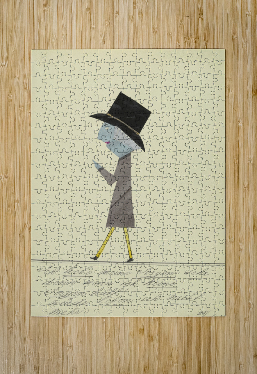 ‘Ich liebe meine Sorgen sehr …’ 1931  My Pictures Become Wilder and Wilder By John Elsas IStockHistory com Puzzle printing