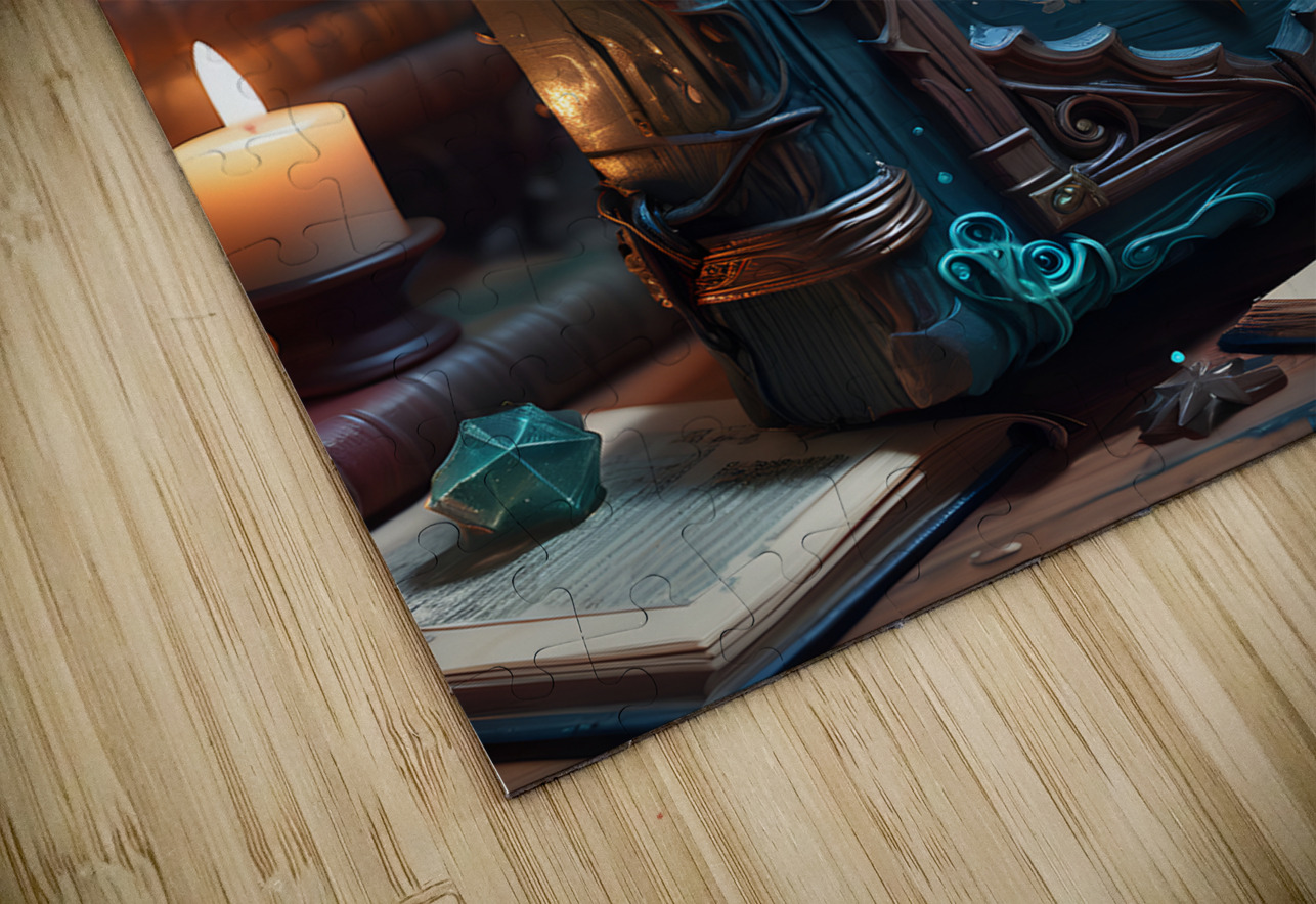 Wizards Spell Book By ISHISH IStockHistory com Puzzle