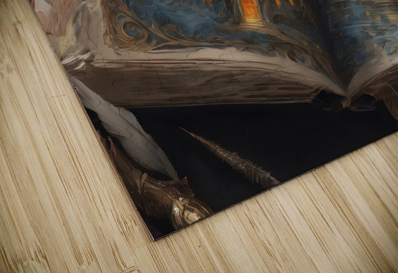 Fantasy Fable Ghost Book By ISHISH IStockHistory com Puzzle