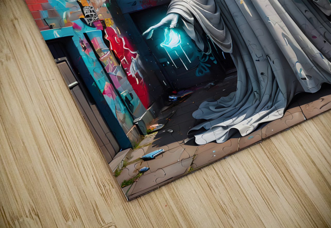 A Graffiti Ghost Mural By ISHISH IStockHistory com Puzzle