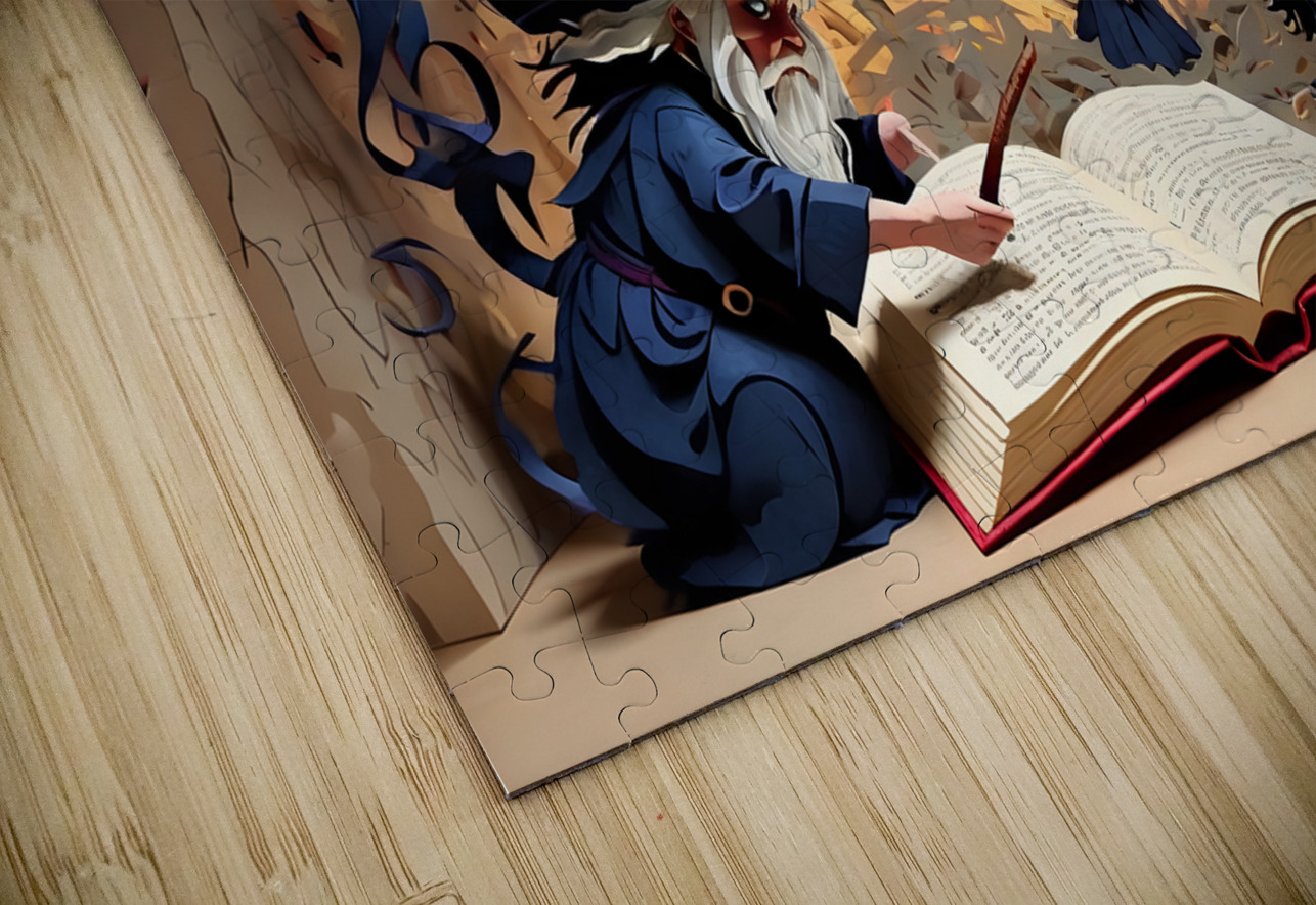 Witches Spell  Book By ISHISH IStockHistory com Puzzle