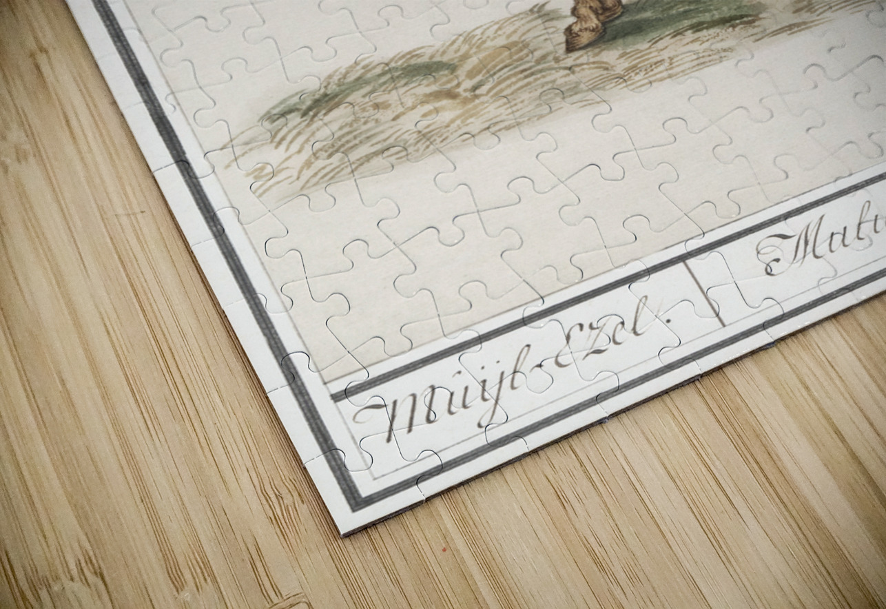 Mule in vintage style IStockHistory com Puzzle