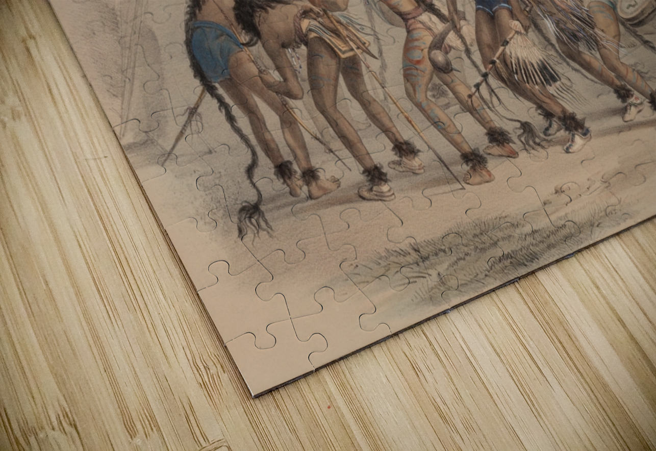 Buffalo Dance IStockHistory com Puzzle