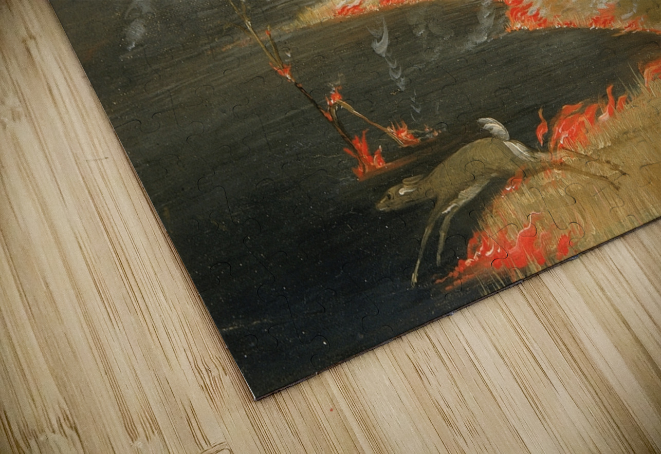 Prairie Bluffs Burning 1832 IStockHistory com Puzzle