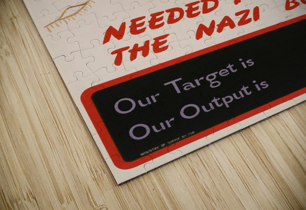 Our Bogies Needed to Crush the Nazi Bogey IStockHistory com Puzzle