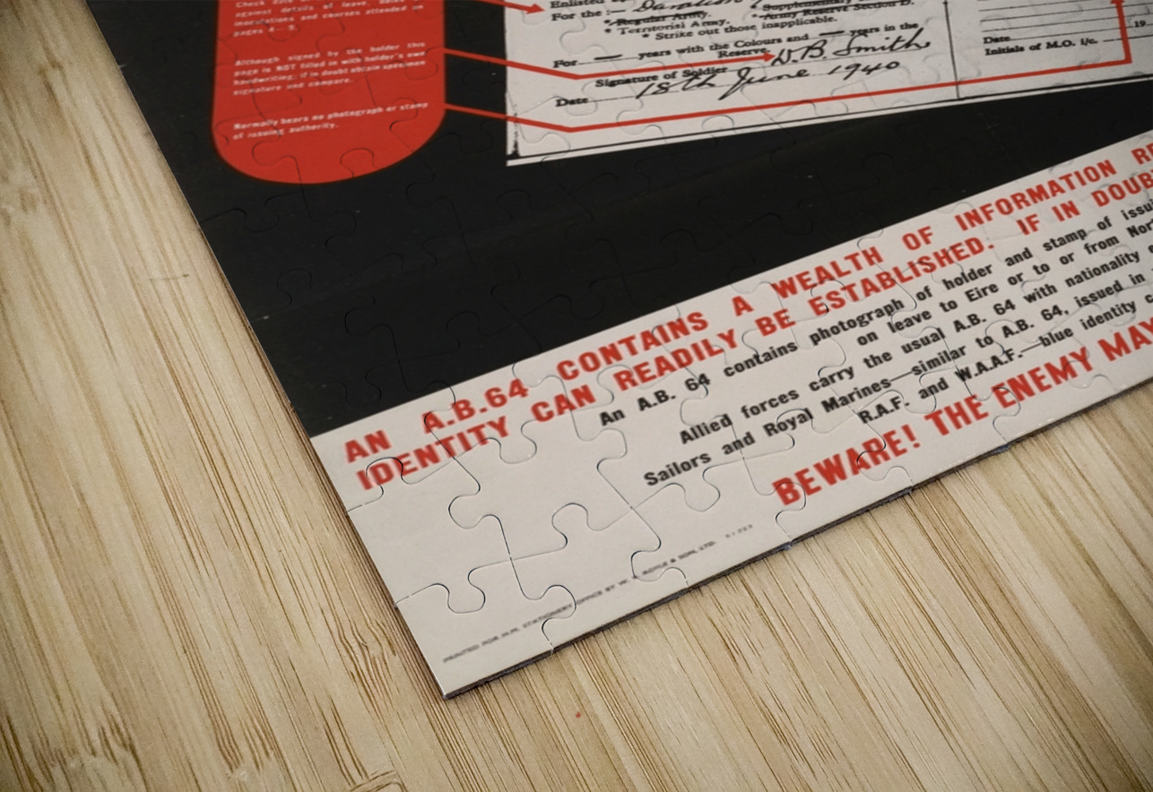 Check the Identity by the A.B. 64 IStockHistory com Puzzle