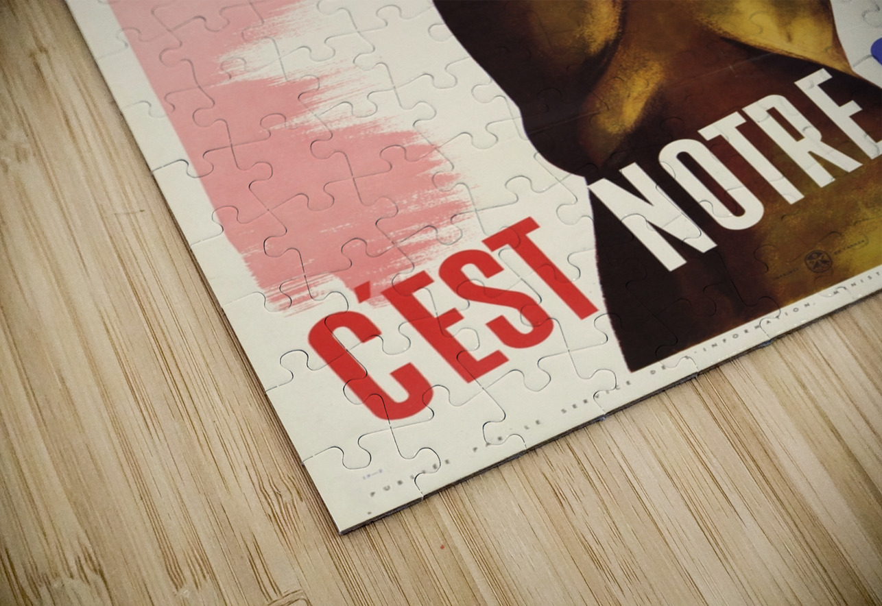 A l’Oeuvre C’est Notre Guerre IStockHistory com Puzzle