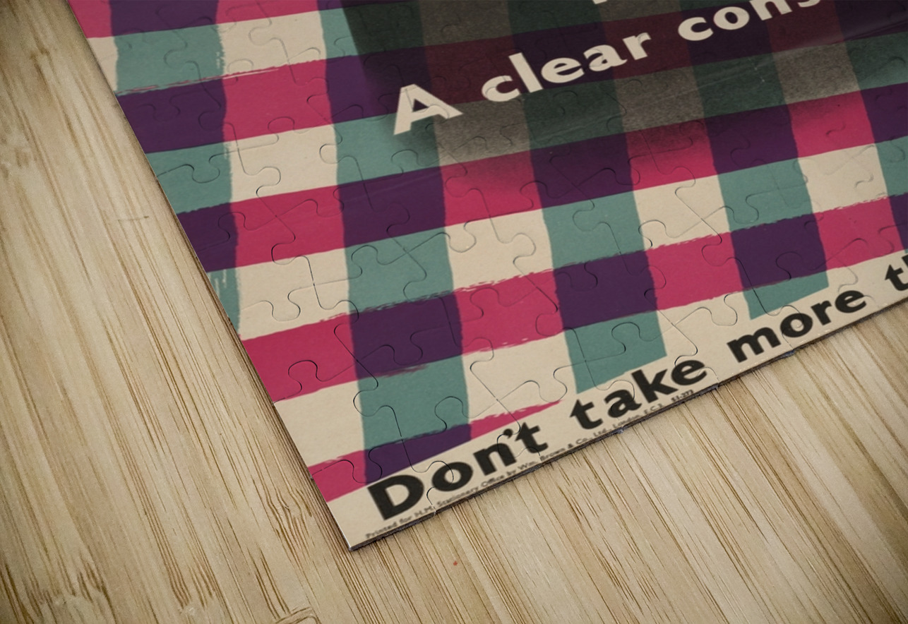 A Clear Plate Means a Clear Conscience – Don’t Take More Than You Can Eat IStockHistory com Puzzle