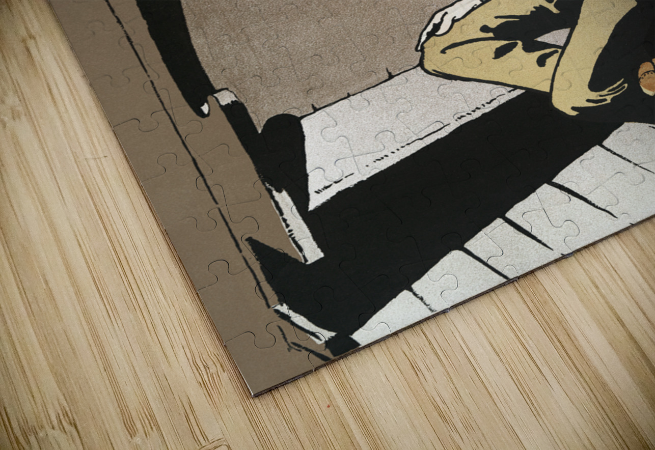 Vintage Christmas ca. 1890-1907 by Edward Penfield IStockHistory com Puzzle