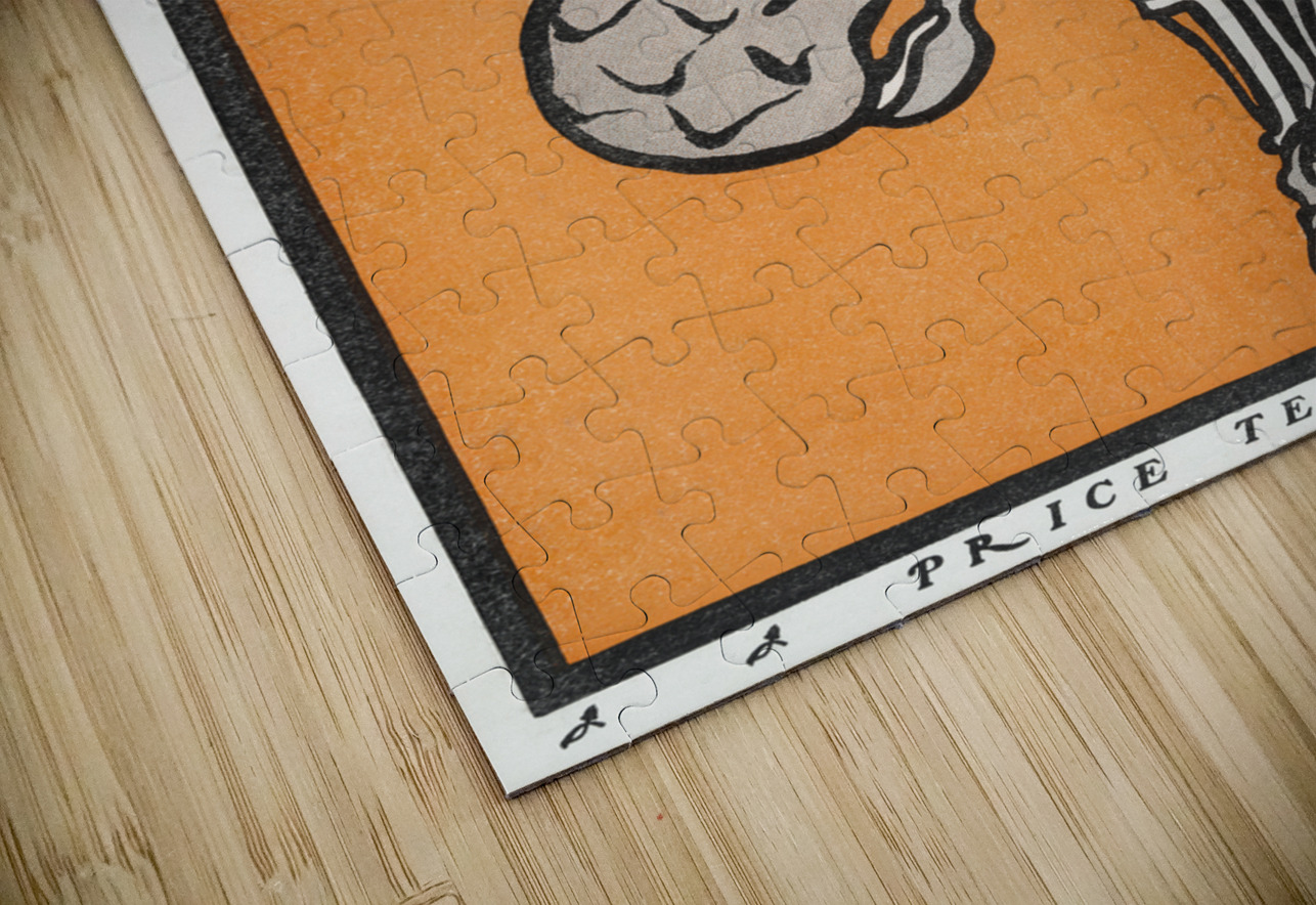 American football player 1901 by Edward Penfield IStockHistory com Puzzle