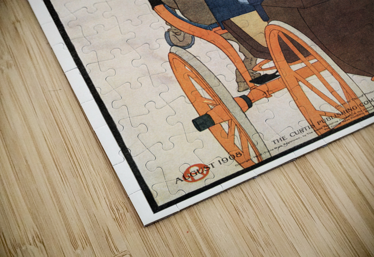 The Summer-Porch Number of The Ladies Home Journal 1908 by Edward Penfield IStockHistory com Puzzle