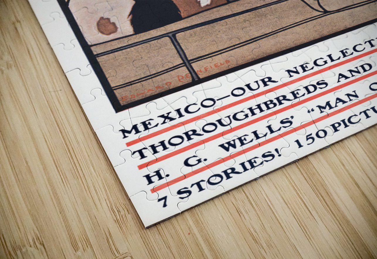 Metropolitan for July ca. 1900-1910 by Edward Penfield IStockHistory com Puzzle