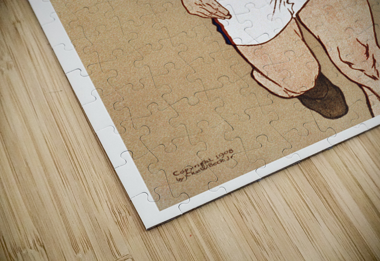 Athlete ca. 1908 by Edward Penfield IStockHistory com Puzzle